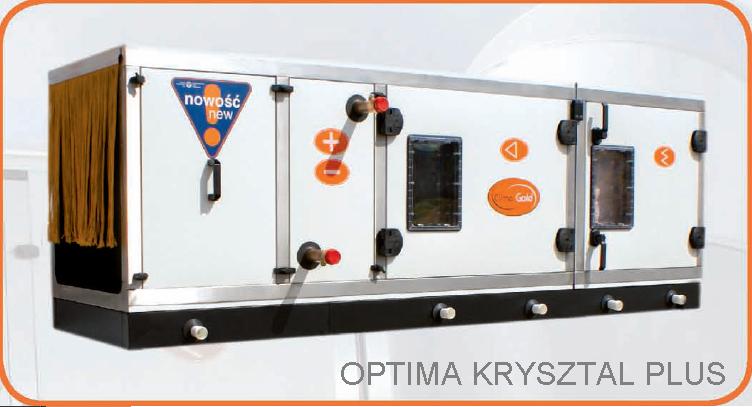 OPTIMA  KRYZSTAL  PLUS  это новейший тип вентиляционных установок 